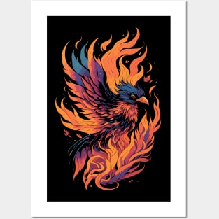 Firebird, slavic folklore Posters and Art